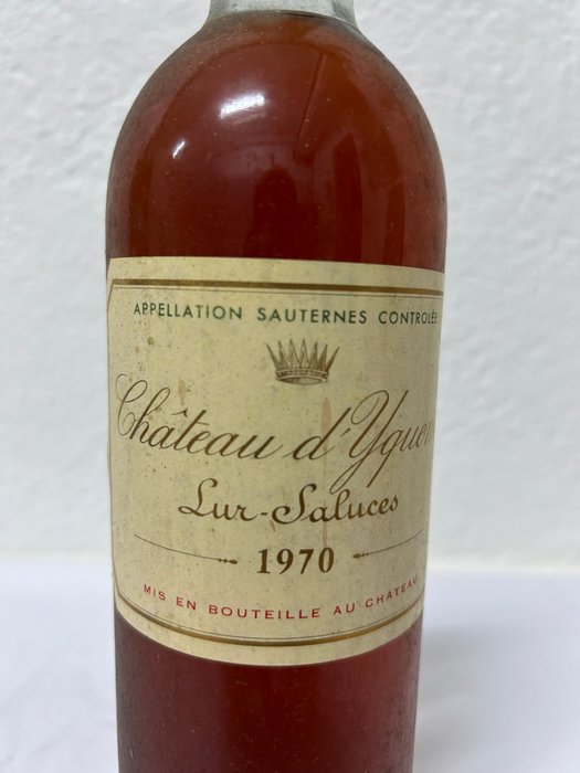 1970 Chateau d’Yquem - Sauternes 1er Cru Supérieur - 1 Flaske (0,75L)