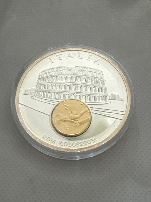 Italien Medal ND Das Geld Europas Kolosseum Italien  (Ingen mindstepris)