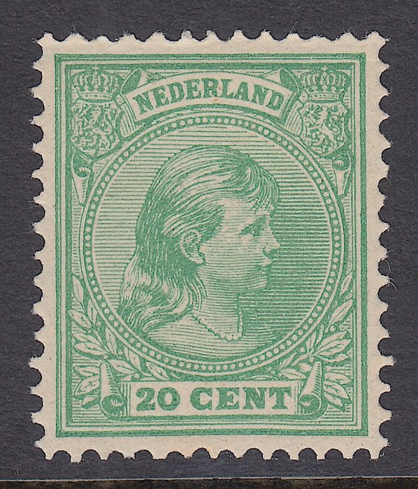 Holland 1891 - Dronning Wilhelmina - NVPH 40