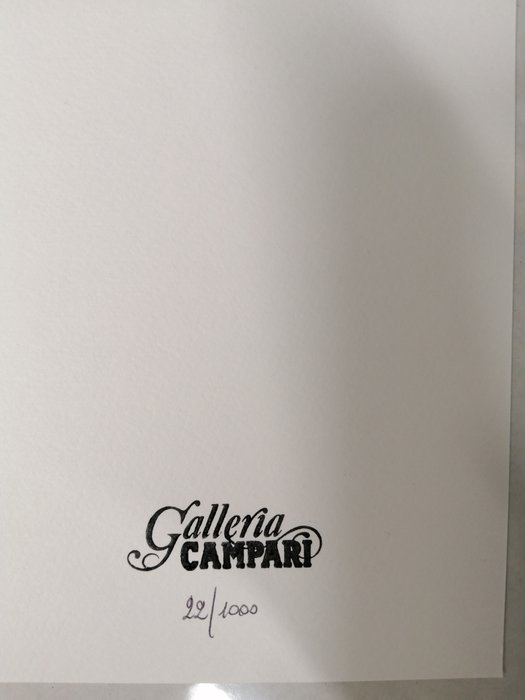 Leonetto Cappiello - Galleria Campari - 2000s - Edizione Numerata - "Spiritello"