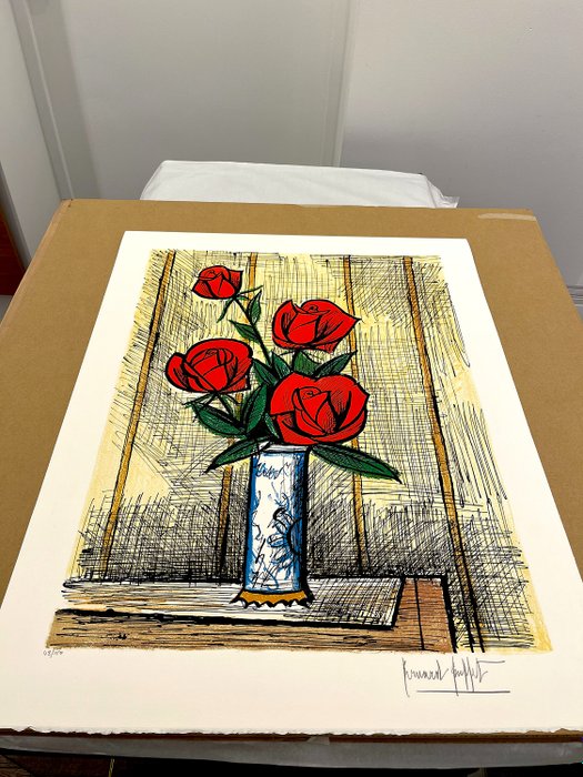 Bernard Buffet (1928-1999) - Bouquet de Roses