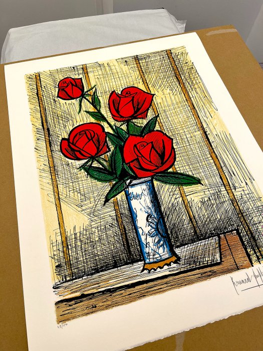 Bernard Buffet (1928-1999) - Bouquet de Roses