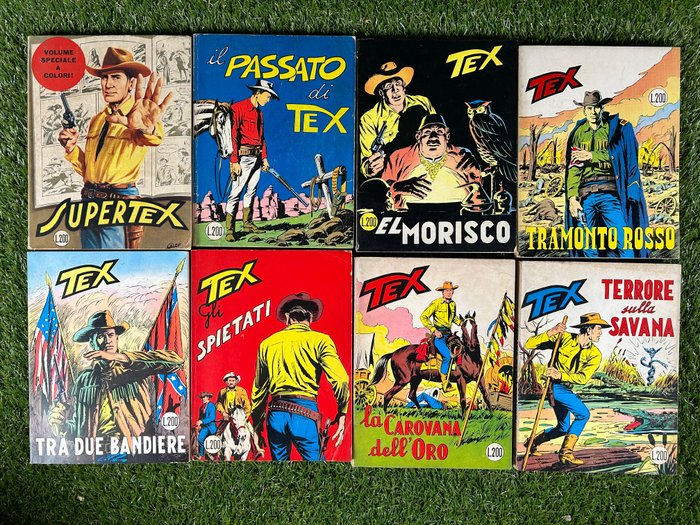 Tex 26x albi assortiti - 26 Album - Første udgave - 1965/1970