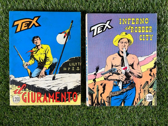 Tex 26x albi assortiti - 26 Album - Første udgave - 1965/1970