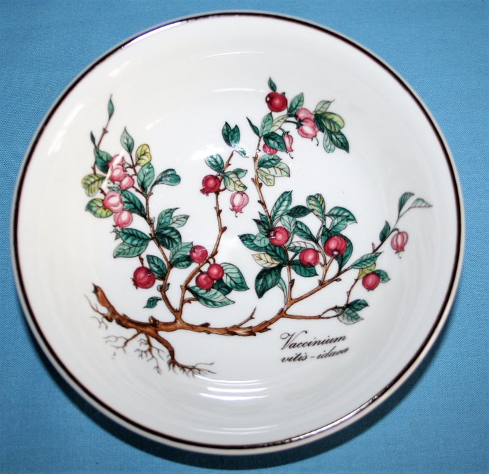 Villeroy  Boch - Sæt skåle (6) - Botanica - Vaccinium vitis idaea - Vitro porcelæn