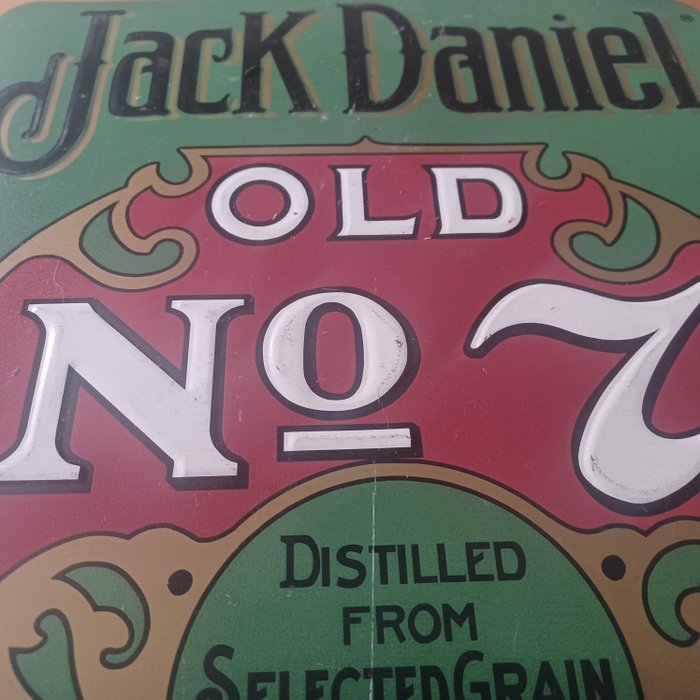 Plakette - Metal - Jack Daniel Old Whisky nr. 7