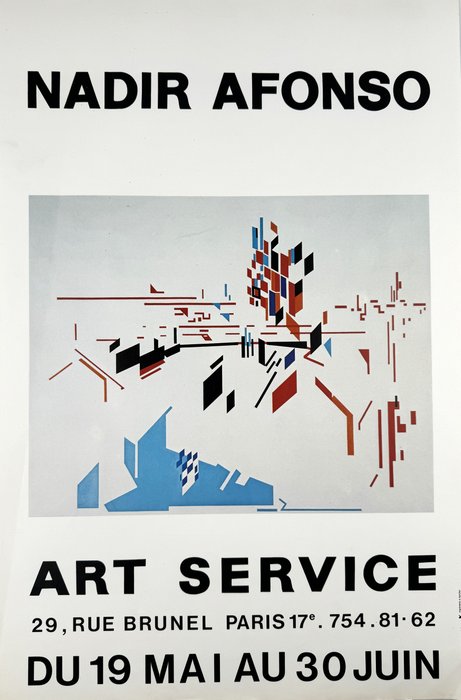 Nadir Afonso - Art Service - 1970‹erne