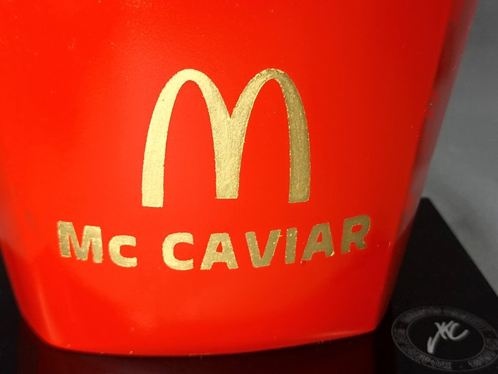 XTC Artist - Mc Caviar 19cm Red gold and red straw