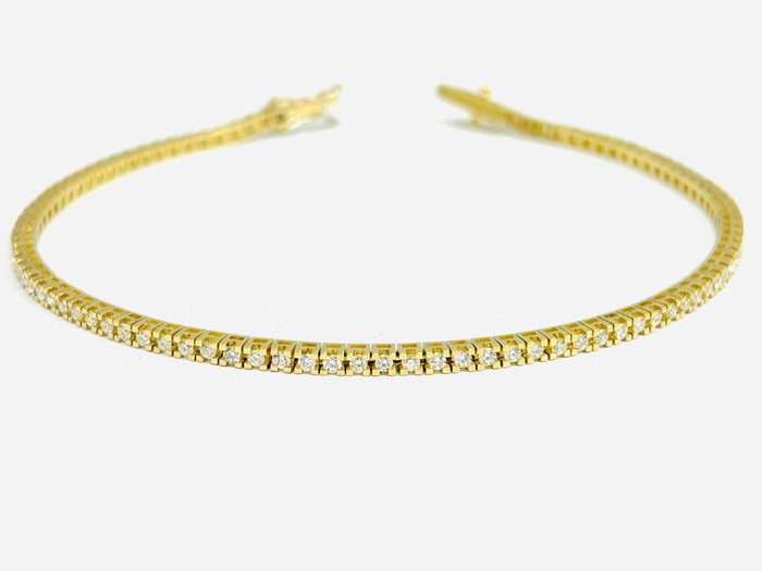 Armbånd - 18 kraat Gulguld -  230ct tw Diamant (Natur)  - Fremstillet i Italien