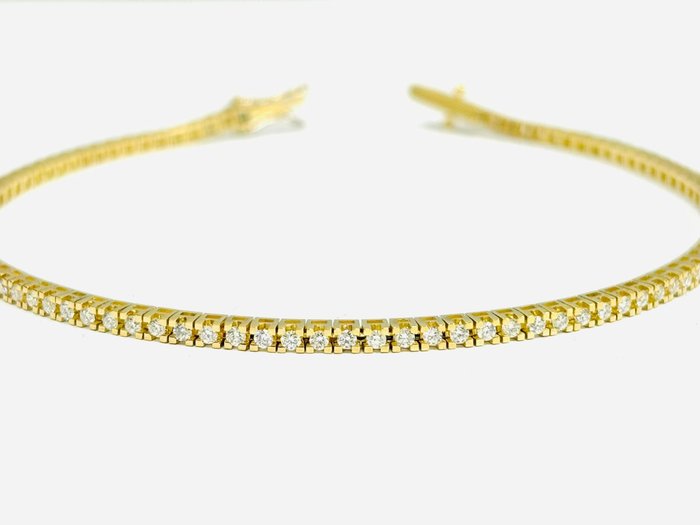 Armbånd - 18 kraat Gulguld -  230ct tw Diamant (Natur)  - Fremstillet i Italien