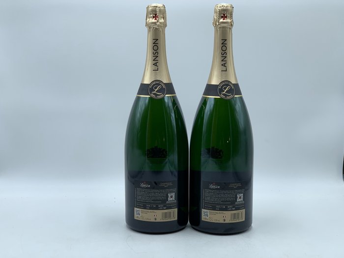 Lanson, Black Création 258 - Champagne - 2 Magnummer (1,5 L)