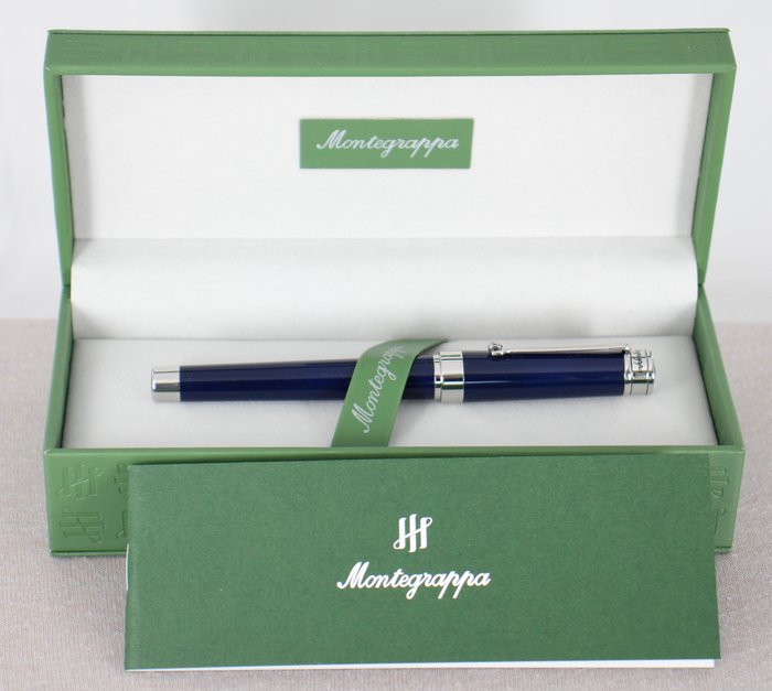 Montegrappa - Parola Navy Blue Fountain Pen - Fyldepen