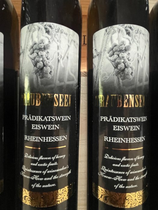 2016 Kitzer "Traubenseele" Volxeimer Rheingrafenstein, Silvaner Eiswein - Baden - Halve flasker (0,375 L)