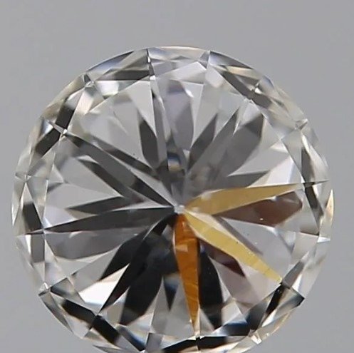 1 pcs Diamant  (Natur)  - 050 ct - Rund - D (farveløs) - VS1 - Gemological Institute of America (GIA) - *3EX*