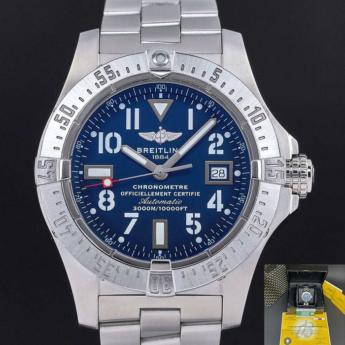 Breitling - Avenger Seawolf - A17330 - Unisex - 2011