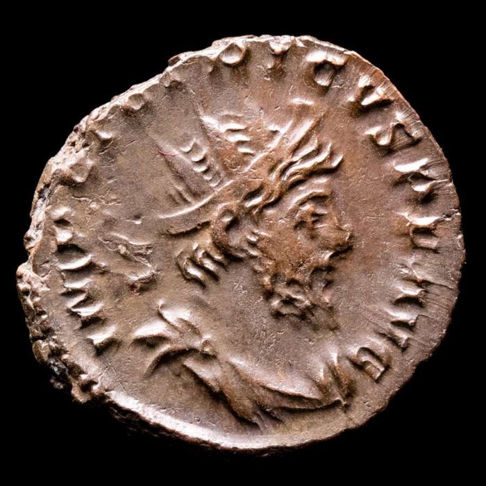 Romarriket. Tetricus I (AD 271-274). Antoninianus Cologne, 274 A.D.  SALVS AVGG  (Ingen mindstepris)