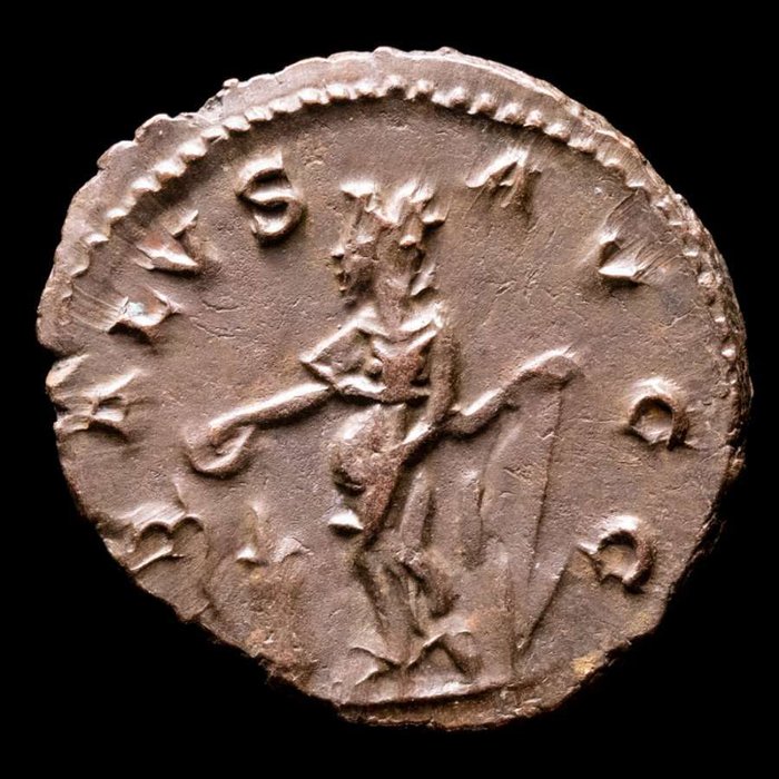 Romarriket. Tetricus I (AD 271-274). Antoninianus Cologne, 274 A.D.  SALVS AVGG  (Ingen mindstepris)