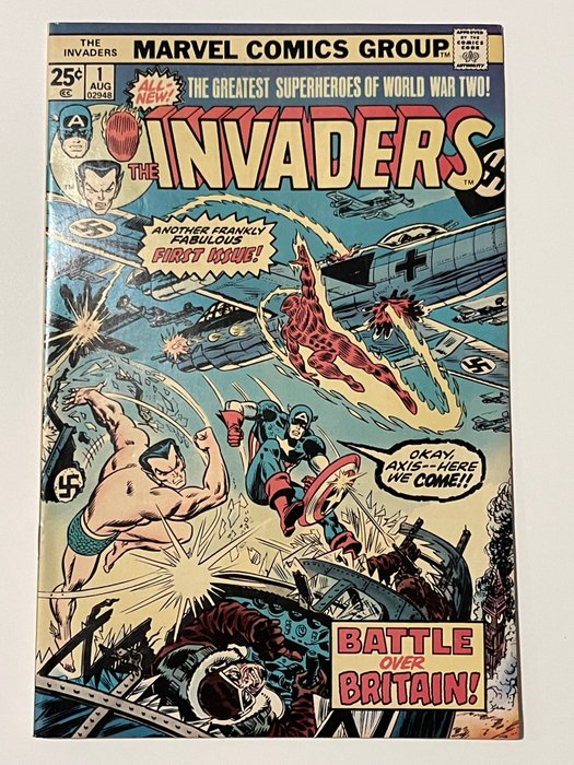 The Invaders 1-41 - 1st Appearances of Lady Lotus Thor Appearance! - 41 Comic Complete series - Første udgave - 1975/1979