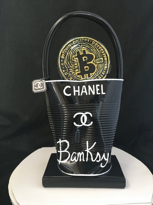 Norman Gekko (XX-XXI) - BANKSY Chanel N.5  BITCOIN (Special Edition)