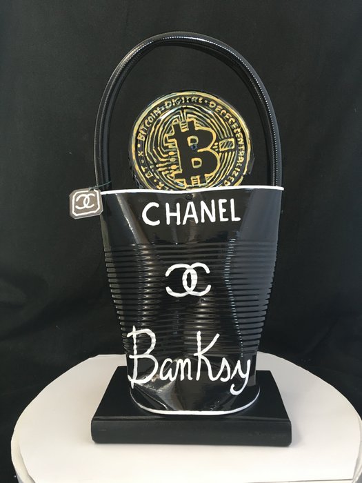 Norman Gekko (XX-XXI) - BANKSY Chanel N.5  BITCOIN (Special Edition)