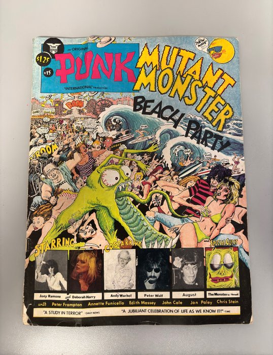 PUNK Vol. I No. 15 Mutant Monster Beach Party Issue August 1978 - 1975-1979