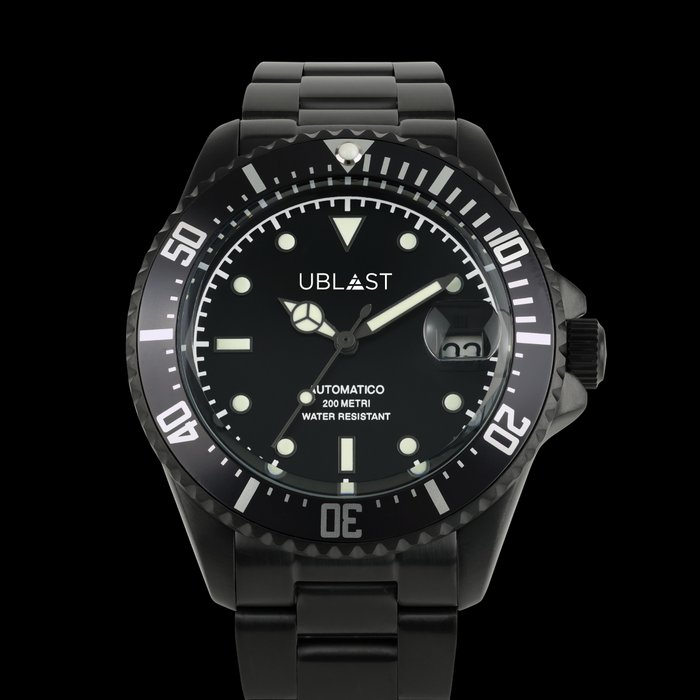 Ublast - Diver 20 ATM - UB2D4012BKB - Automatic - Mænd - Ny