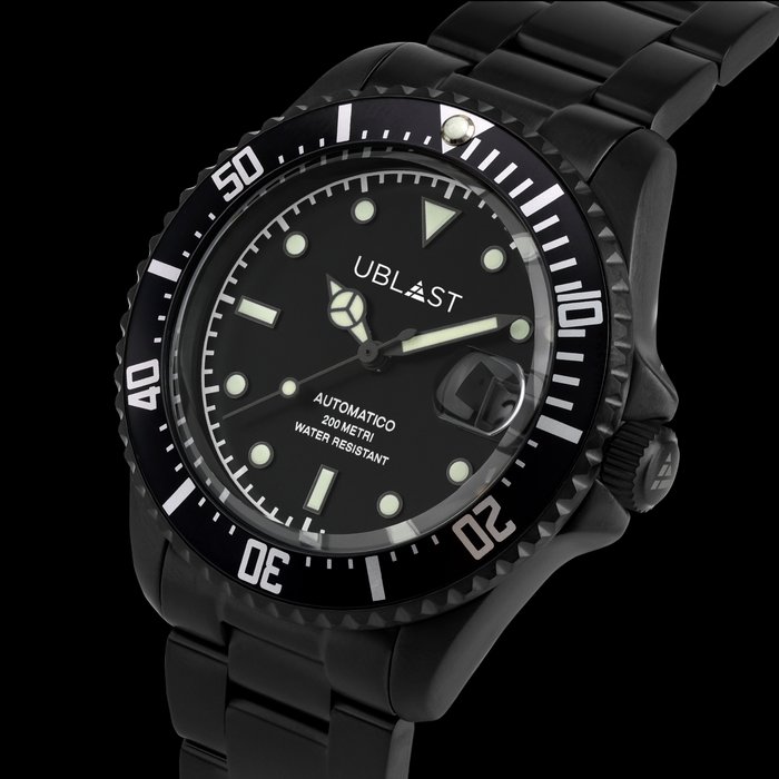 Ublast - Diver 20 ATM - UB2D4012BKB - Automatic - Mænd - Ny