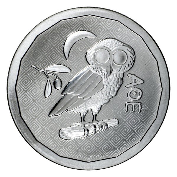 Saint Helena (Britisk Oversøisk Territorie). 5 x 1 oz 2024 £1 GBP Athenean Owl Silver Coin BU