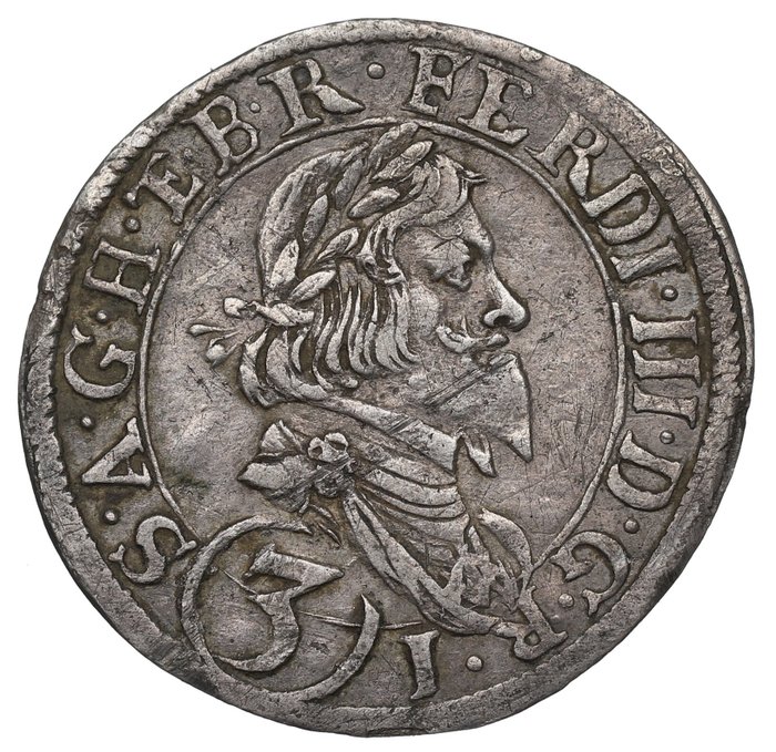 Østrig. 3 Kreuzer 1640  (Ingen mindstepris)