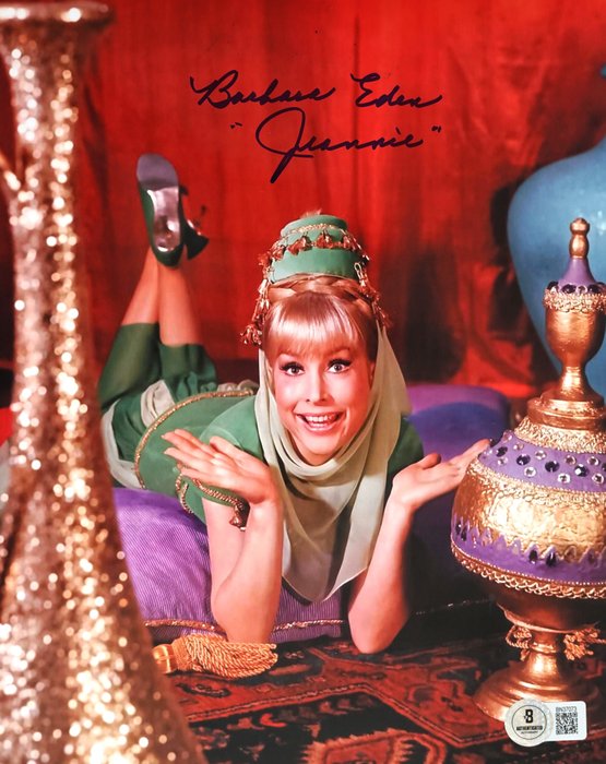 I Dream of Jeannie - Barbara Eden (Jeannie) - Autograph, Photo With Beckett COA