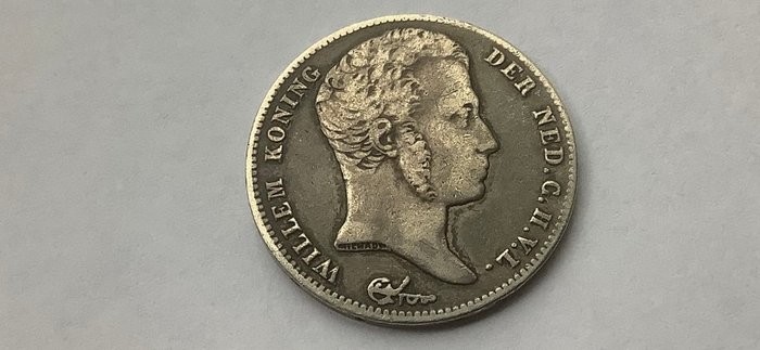 Holland. Willem I (1813-1840). 1 Gulden 1829/3