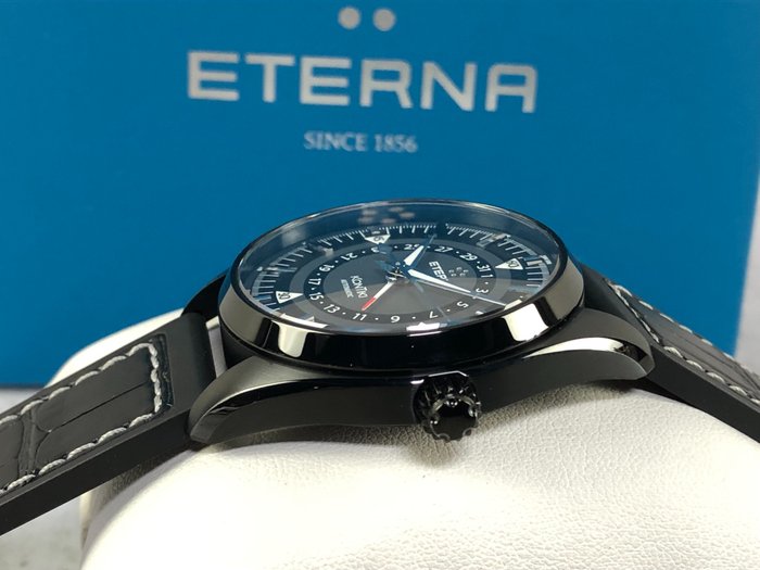 Eterna - KonTiki Four Hands Automatic Black - 1598.43.41.1306 - Mænd - 2011-nu