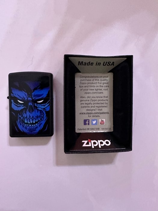 Zippo - Lighter - Jern (støbt/smeltet)