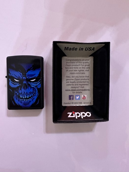 Zippo - Lighter - Jern (støbt/smeltet)