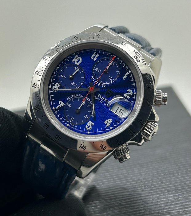 Tudor - Prince Date Chronograph Tiger - 79280 - Mænd - 2000-2010