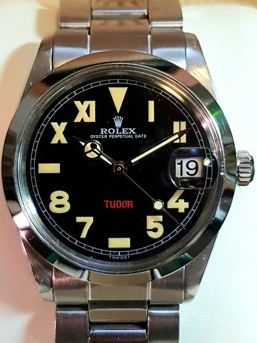 Tudor - Oyster Perpetual Date "California Dial" - Ingen mindstepris - Ref. 9050/0 - Mænd - 1969