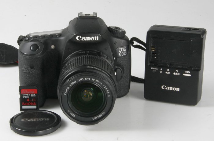 Canon 60D + 18-55 mm - only 9731 clicks - Digitalt refleks kamera (DSLR)