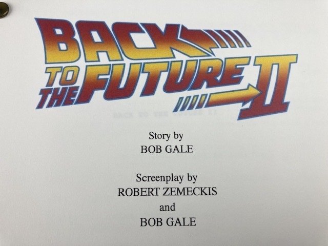 Back to the Future Part II - Michael J. Fox and Christopher Lloyd - Universal Pictures