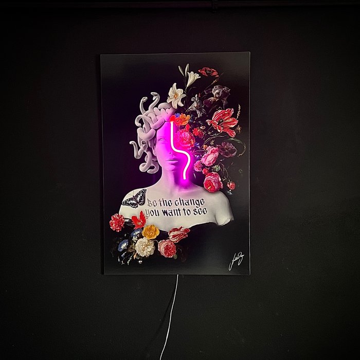 LEDMansion (1995) - Medusa Flowers Led Wall Art