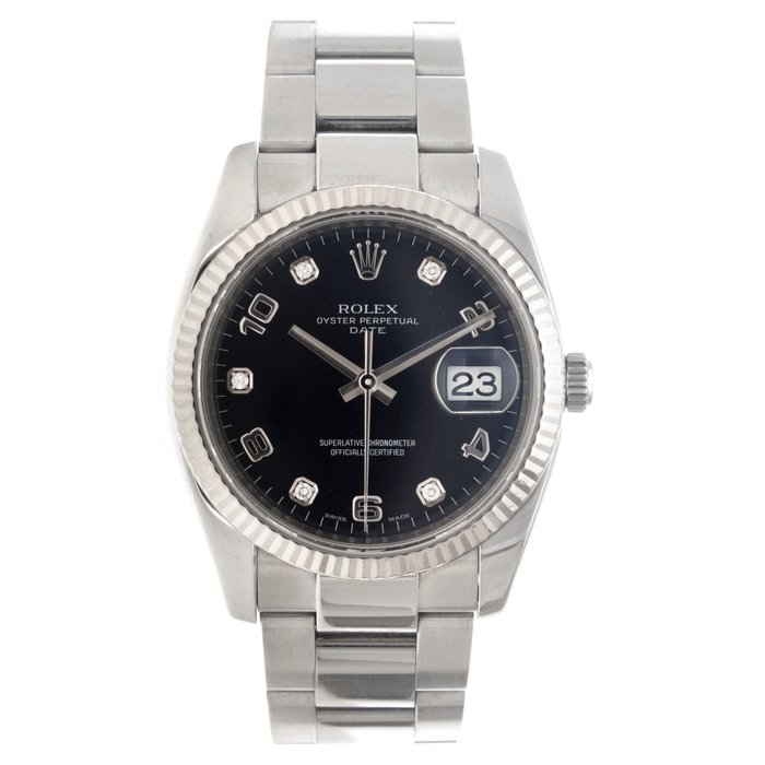 Rolex - Oyster Perpetual Date - 115234 - Mænd - 2011-nu