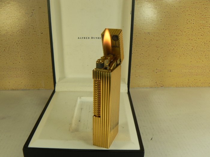 Dunhill - Rollagas - Lighter - Forgyldt