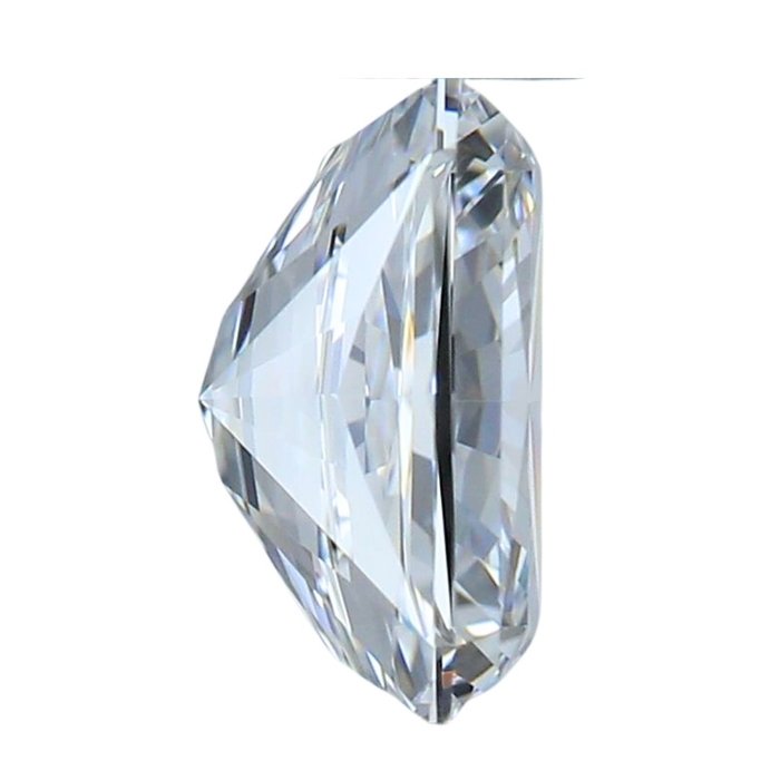 1 pcs Diamant  (Natur)  - 0.91 ct - Radiant - F - IF - International Gemological Institute (IGI)