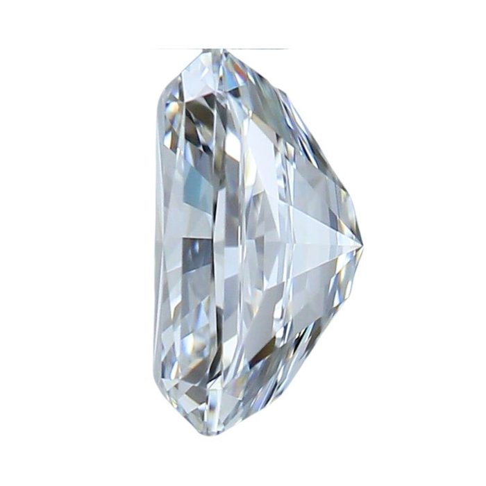 1 pcs Diamant  (Natur)  - 0.91 ct - Radiant - F - IF - International Gemological Institute (IGI)