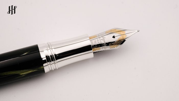 Montegrappa - Extra 1930 - Bambo Black - 18K-Gold Nib (ISEXF3C_) - Fyldepen