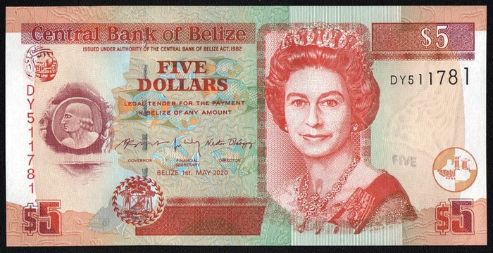 Verden. - Commonwealth - 8 Banknotes, all with image of Queen Elizabeth II - various dates  (Ingen mindstepris)