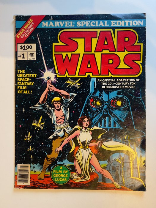 Star Wars #1 #2 - (1977) - Marvel Special Edition Comic - LARGE Treasury Book - 2 Comic - 1977