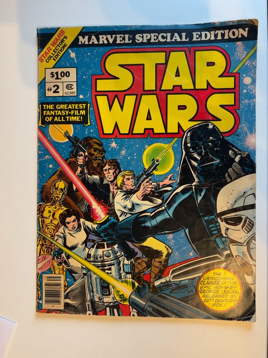 Star Wars #1 #2 - (1977) - Marvel Special Edition Comic - LARGE Treasury Book - 2 Comic - 1977