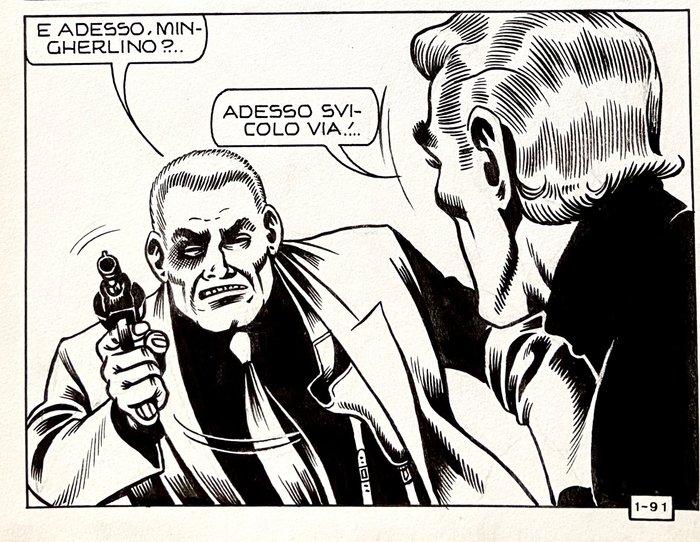 Magnus - 1 Original page - Alan Ford #1 - Il gruppo TNT - 1969