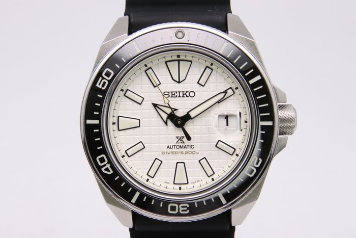 Seiko - Prospex - Ingen mindstepris - SRPE37K1 | 4R35-03W0 | White King Samurai - Mænd - 2011-nu