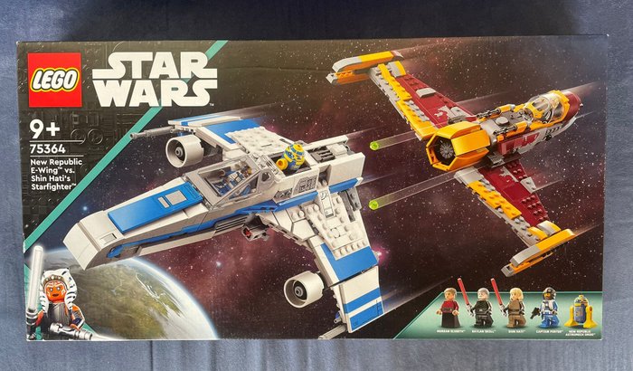 Lego - Star Wars - 75364 - New Republic E-wing vs. Shin Hati’s Starfighter - 75364